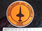 sticker modelbouw Jac Pouwels oss logo, Verzamelen, Stickers, Verzenden, Zo goed als nieuw, Bedrijf of Vereniging