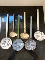 OUDE EMAILLE POLLEPELS EN SCHUIMSPANEN, Ophalen of Verzenden