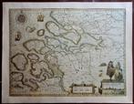 afbeelding van heel oude kaart van Zeeland 64,5 x 50 cm, Gelezen, Voor 1800, Ophalen of Verzenden, Landkaart