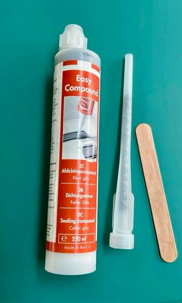 EASY COMPOUND TWEE COMPONENTEN AFDICHTINGSKIT GRIJS 250 ML beschikbaar voor biedingen