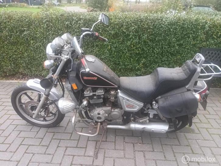 Kawasaki LTD 450 25.000 mls Uitdaging ! Inruil Kan, Motoren, Motoren | Kawasaki, Bedrijf, Chopper, meer dan 35 kW