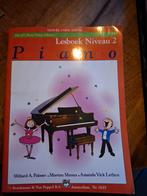 Piano lesboek niveau 2, Muziek en Instrumenten, Bladmuziek, Les of Cursus, Piano, Gebruikt, Ophalen of Verzenden