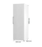 Gorenje FN 619 EEW 5 No Frost  vriezer wit, Nieuw, Vrieskast, Vrijstaand, Minder dan 60 cm