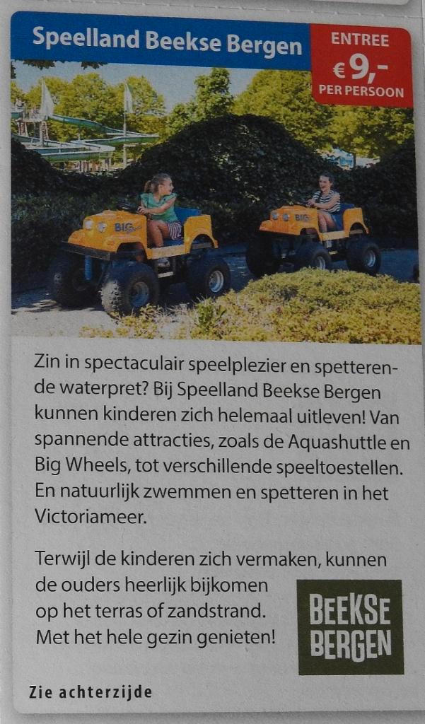 kortingsbon Sport en Avontuur., Tickets en Kaartjes, Kortingen en Cadeaubonnen, Drie personen of meer, Overige typen, Kortingsbon