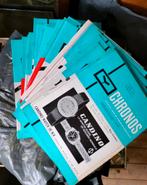 klok horloge tijdschrift chronos 1971 vintage retro vakblad, Ophalen of Verzenden, 1960 tot 1980, Nederland, Tijdschrift