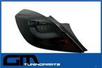 LED achterlichten opel corsa d 3 deurs zwart lightbar design, -, -, Opel, Nieuw
