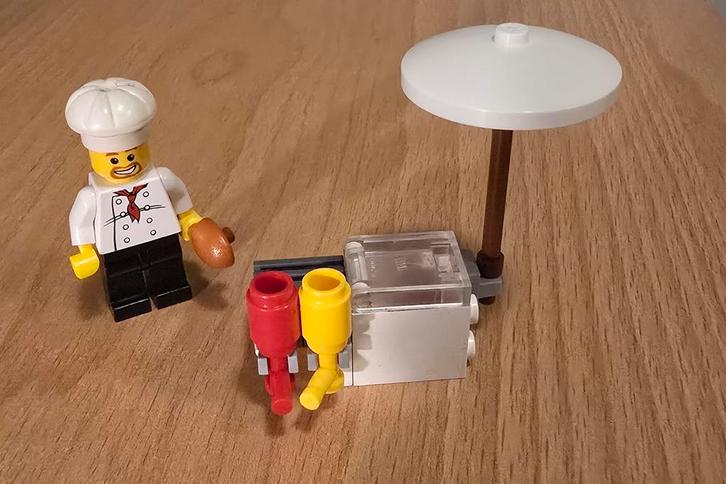 Lego 8398 Bbq stand  - Complete Set, Kinderen en Baby's, Speelgoed | Duplo en Lego, Zo goed als nieuw, Lego, Complete set, Ophalen of Verzenden