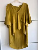 Tuniek van zara maat xs/s olijfgroen zo goed als nieuw!, Zara, Ophalen of Verzenden, Zo goed als nieuw, Korte mouw