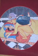 Boomerang -handsfree bags -Trunk & Co -erotische schildering, Verzenden, 1980 tot heden, Ongelopen, Overige thema's