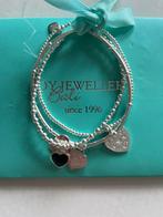 Joy jewellery sicilyset van 3 zilveren armbandjes, Ophalen of Verzenden, Nieuw, Zilver