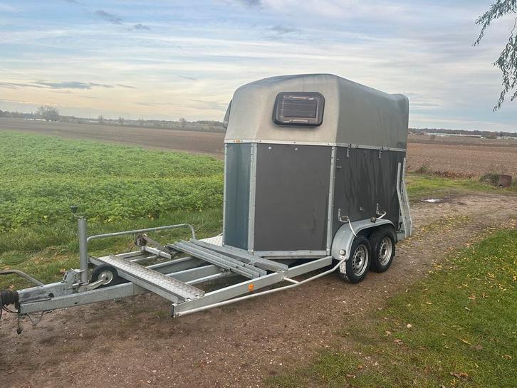 Paardentrailer - Mentrailer  - Böckmann - Nieuw opgebouwd !!, Dieren en Toebehoren, Paarden en Pony's | Trailers en Aanhangwagens