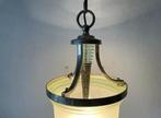 Set of Two art deco lamps with green marble, Ophalen