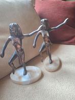 Vintage Egyptische Danseres Beeldjes Set, Ophalen of Verzenden