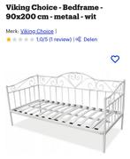 Spijlen bed, Ophalen, Gebruikt, Eenpersoons, 200 cm