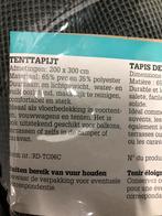 Tent tapijt. 200x300. Zgan., Caravans en Kamperen, Kampeeraccessoires, Ophalen of Verzenden, Zo goed als nieuw