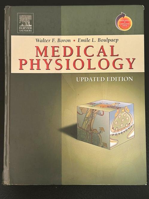 Medical Physiology updated edition Elsevier Saunders boek, Boeken, Studieboeken en Cursussen, Gelezen, WO, Beta, Ophalen of Verzenden