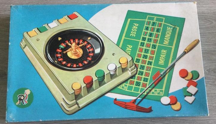 Roulette Monaco, Hobby en Vrije tijd, Gezelschapsspellen | Bordspellen, Gebruikt, Een of twee spelers, Drie of vier spelers, Vijf spelers of meer