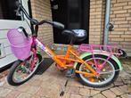 Loekie kinderfiets 16 inch, Fietsen en Brommers, Ophalen, Zijwieltjes, Loekie, 16 tot 20 inch