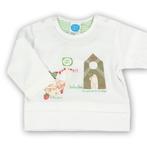 Wit Cakewalk longsleeve shirtje shirt Molen met print mt 80, Kinderen en Baby's, Babykleding | Maat 80, Cakewalk, Jongetje of Meisje