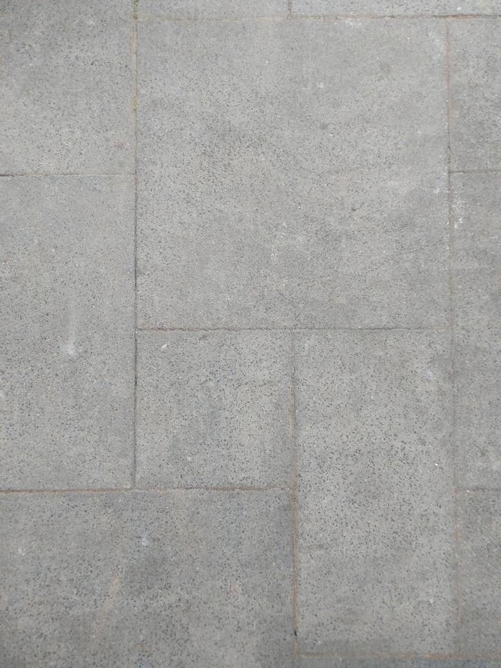 Terrastegels Antraciet - Gebruikt, Tuin en Terras, Tegels en Klinkers, Gebruikt, Terrastegels, Beton, 10 m² of meer, Ophalen