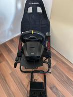 Opvouwbare Racestoel met Stuur & Pedalen PS4, Spelcomputers en Games, Ophalen, Gebruikt