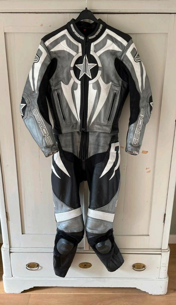 Mt 40 Hein Gericke leren combipak motorpak Motor Pak, Motoren, Kleding | Motorkleding, Combipak, Dames, Heren, Tweedehands, Ophalen of Verzenden