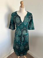 King Louie maat XXL groene jurk glitter 2832, Kleding | Dames, Jurken, Maat 46/48 (XL) of groter, Ophalen of Verzenden, Zo goed als nieuw