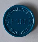 oude consumptie-munt Garderen, Postzegels en Munten, Penningen en Medailles, Verzenden, Overige materialen, Nederland