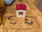 Schleich moeder en veulen, Verzamelen, Speelgoed, Ophalen of Verzenden, Zo goed als nieuw