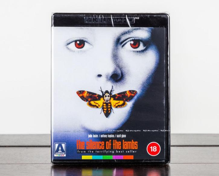 The Silence of the Lambs 4K UHD Blu-Ray (UK Import) Arrow, Cd's en Dvd's, Blu-ray, Nieuw in verpakking, Thrillers en Misdaad, Ophalen of Verzenden