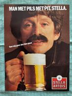 Advertentie 1974 Stella Artois 3, Verzenden, Gebruikt, Overige typen, Stella Artois