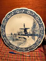 groot delftsblauw bord, Antiek en Kunst, Ophalen of Verzenden
