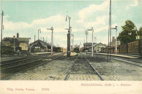 (388-310-033) Roosendaal Station, Verzamelen, Ansichtkaarten | Nederland, Noord-Brabant, Verzenden
