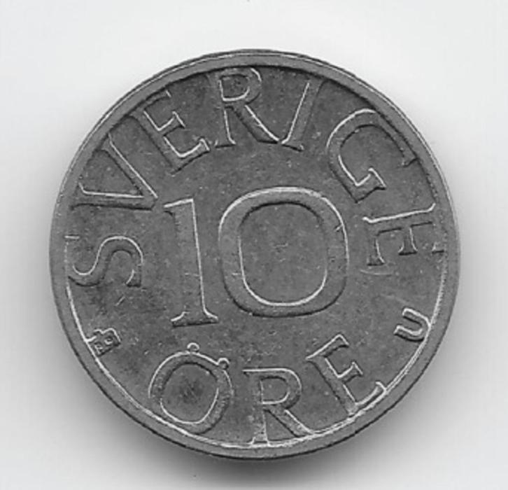 Zweden 10 öre 1983 KM# 850, Postzegels en Munten, Munten | Europa | Niet-Euromunten, Losse munt, Overige landen, Verzenden
