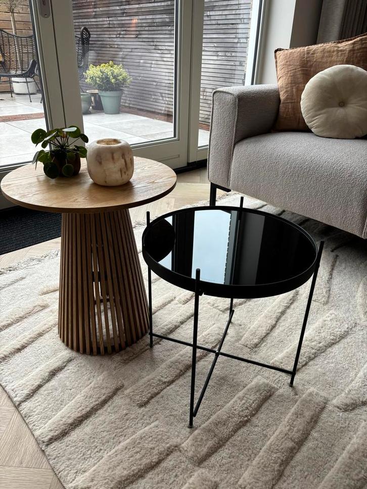 Zuiver Cupid Bijzettafel 45cm, Huis en Inrichting, Tafels | Bijzettafels, Zo goed als nieuw, Rond, Minder dan 45 cm, Minder dan 55 cm