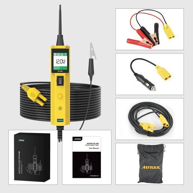 AUTOOL BT260 Auto Elektrische Circuit Tester, Auto diversen, Autogereedschap, Ophalen of Verzenden