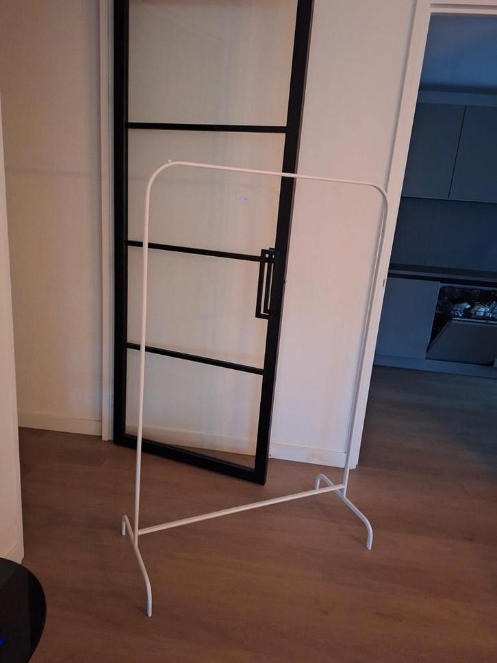 Ikea Kapstok - Wit Staal, Huis en Inrichting, Woonaccessoires | Kapstokken, Zo goed als nieuw, Staande kapstok, 100 tot 150 cm