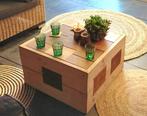 Te koop :  Salontafels ( setje ), Huis en Inrichting, Minder dan 55 cm, Gebruikt, Vierkant, Hout