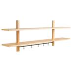 ZGAN Ikea houten Varde rek / wandplank / wandrek, Ophalen, Zo goed als nieuw