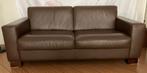 ACTIE 2x 2,5 zits bankstellen wish Leder dark Espresso leer, Ophalen, 150 tot 200 cm, Tweepersoons, Zo goed als nieuw