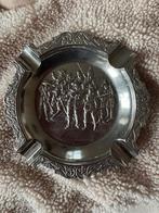 Vintage metalen asbak  R E M B R A N D T 🎨 zilverkleur, Ophalen of Verzenden