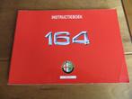 Instructieboek Alfa Romeo 164 1993, ook 3.0 V6 24V Q, mooi!, Ophalen of Verzenden