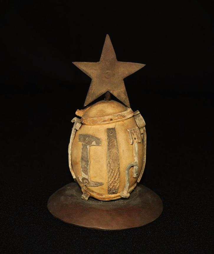 Russische Fabergé ei ;) Vintage Versierd Vakwerk 1970, Antiek en Kunst, Curiosa en Brocante, Ophalen of Verzenden