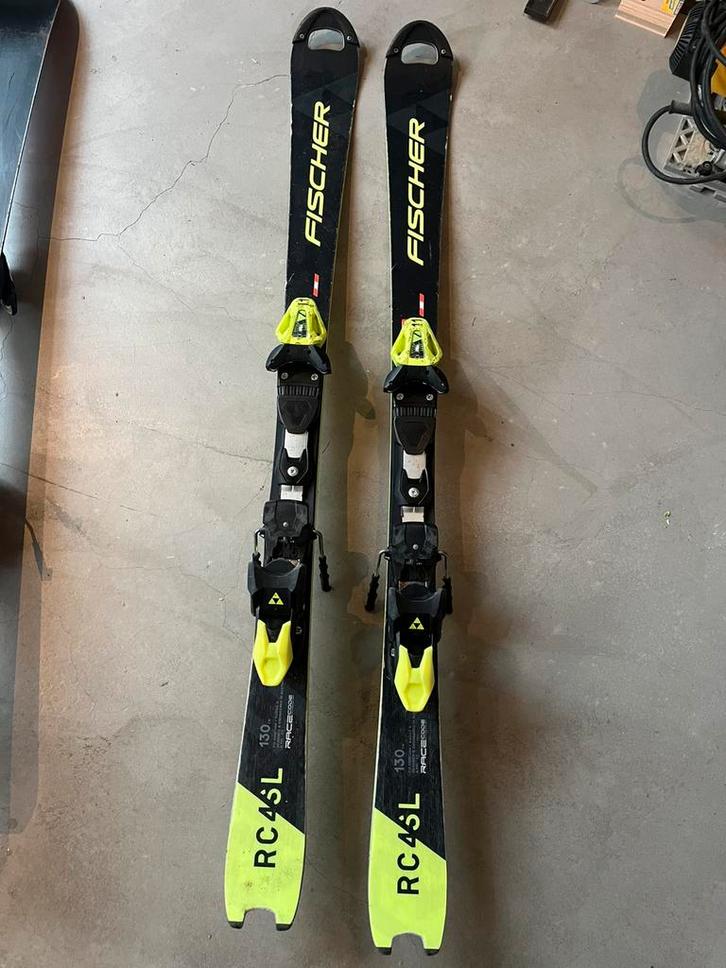Fischer RC4 SL Ski - Gebruikt. 130 cm lang, Sport en Fitness, Skiën en Langlaufen, Gebruikt, Ski's, Fischer, 100 tot 140 cm, Ophalen of Verzenden