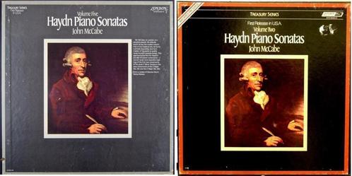 John McCabe–The Haydn Piano Sonatas Vol 2 Vol 5    7 LP BOX, Cd's en Dvd's, Vinyl | Klassiek, Zo goed als nieuw, Classicisme, Overige typen