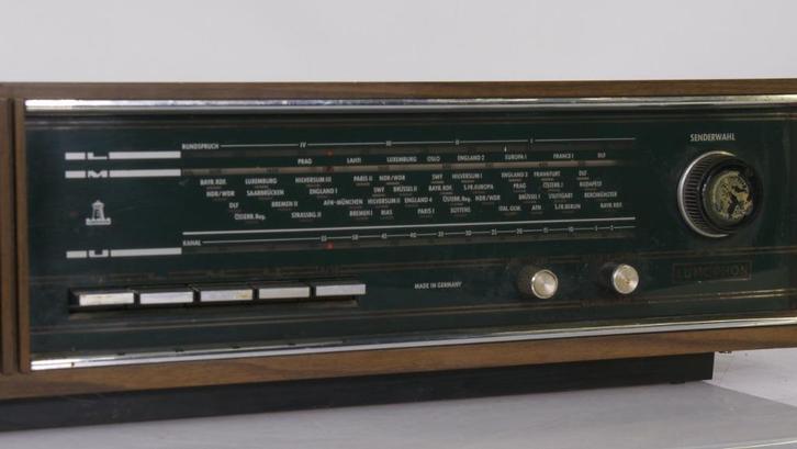 Lumophon Violetta 300 buizenradio, Antiek en Kunst, Antiek | Tv's en Audio, Ophalen of Verzenden