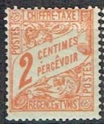 Frankrijk Tunesië 1901 Belasting zegel, Ophalen of Verzenden, Postfris