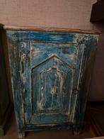 Uniek Ibiza stijl kastje uit India 74x45x28, Ophalen