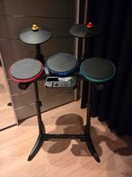 Wii Drumstel - Rock Band / Guitar Hero, Spelcomputers en Games, Games | Nintendo Wii, 1 speler, Ophalen, Gebruikt, Muziek