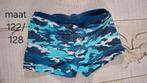 Stoere zwembroek maat 122/128, Kinderen en Baby's, Babykleding | Baby-zwemkleding, Overige maten, Ophalen of Verzenden, Zo goed als nieuw